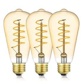 769326355354 SHUWDKAR Led Edison Bulbs Voltage Spiral