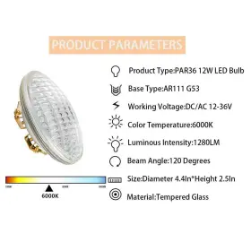 792332087162 SHUWDKAR Led Landscape Light Bulbs Halogen #2