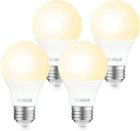 840696182280 SIGALUX Led Light Bulbs Standard Dimmab