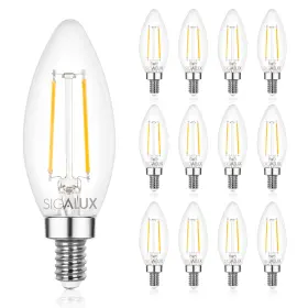 840696182679 SIGALUX Led Bulb Dimmable Candelabra Light
