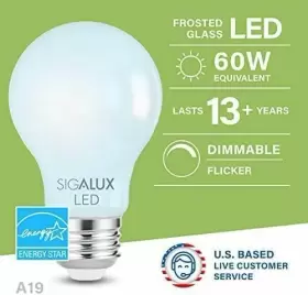 840696185922 SIGALUX Led Light Bulb Energy Star Dimmabl #2