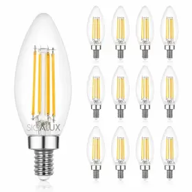 840696186004 SIGALUX Led Bulb Dimmable Candelabra Light