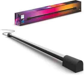 Signify North America Corporation 569129 Philips Hue Compact Smart Light Tube Black - White And Color Ambiance Led