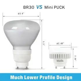 610521629989 SILVERLITE Legental Led Mini Puck Squat Light #3