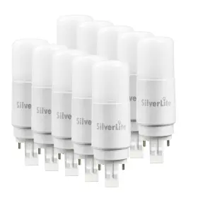 7W-PLS-GX23-40-10 SILVERLITE Plug Play Cfl Led Stick Pl Bulb