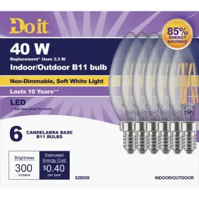 362079 SIM SUPPLY Candelabra Led Light Bulb
