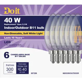 362186 SIM SUPPLY Candelabra Led Light Bulb Title