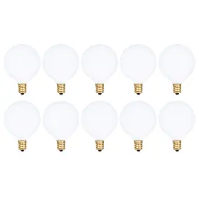 INC-25G165E12F-10PC SIMBA LIGHTING Globe Round Bulb Pack