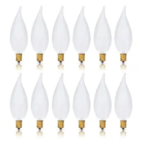 INC-40C32FE12F-12PC SIMBA LIGHTING Candelabra Flame Tip Pack