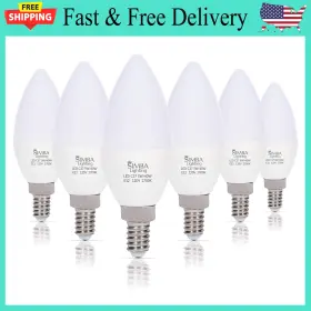 SL-5E12 SIMBA LIGHTING Led Candelabra Light Bulbs Candle Base
