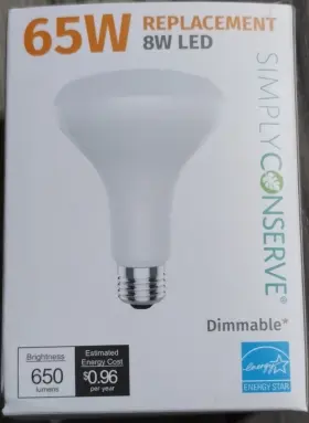 LTR30D08W-27KV2 SIMPLY CONSERVE Led Dimmable Floodlight Bulbs