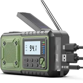 B0C3G7NCC2 SIYEGK Crank Emergency Noaa Weather Radio Solar Am