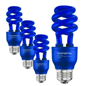 682821118654 SLEEKLIGHTING Spiral Cfl Fluorescent Light Bulb