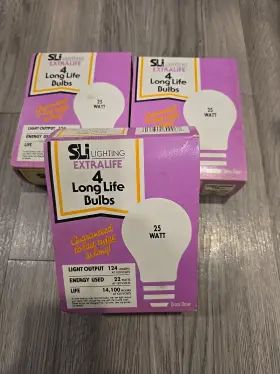 60006 SLI Nos Light Bulbs Blubs Volts