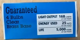 60127 SLI Light Bulbs Incan #3