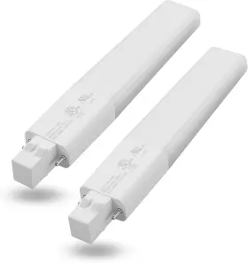 Slite Electrical Supply Pl01 Gx23 2-pin Led Bulb 6w 13w Cfl Equivalent Pl Horizontal Light 4000k Daylight