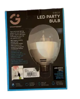 030698064367 SMART GEAR Disco Spinning Led Bulb #2