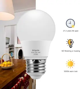 SML-QP03804W4E26 SMARTINLIVING Briignite Led Bulb Globe Light #2