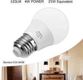 SML-QP03804W4E26 SMARTINLIVING Briignite Led Bulb Globe Light #3