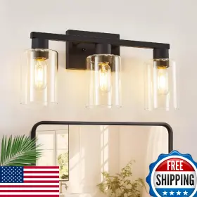 B0D6WBL8NC SOPEAS Bathroom Vanity Light Fixture Glass Shade