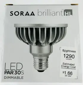 SP30S-14-25D-827-H1 SORAA Brilliant Dimmable Led Light Bulbs