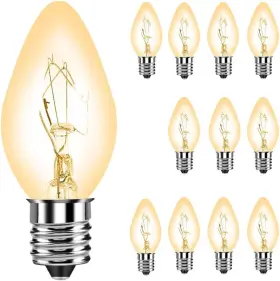 763231272164 SPOLICO Night Light Bulb Plug Window Candle