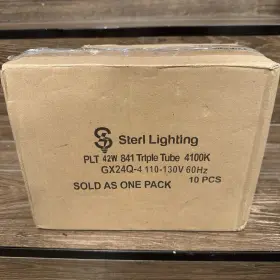 40591-SU STERL LIGHTING Pack Triple Tube Plt