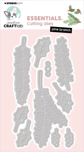 5A0023MH-1G6K5 STUDIO LIGHT Cutting Die Pine Branch