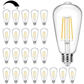 580132-06 SUCOLITE Led Edison Bulbs Dimmable Filament Light