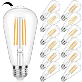 B0CL99K3S1 SUCOLITE Dimmable Led Edison Bulbs Filament Light