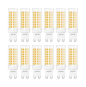 G9-6W-110V-12P-WW SUMVIBE Led Bulbs Halogen Dimmable