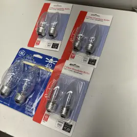 629312140329 SUNBEAM Chandelier Bulbs Base