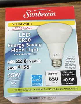 629312161966 SUNBEAM Led Flood Light Bulb Dimmable