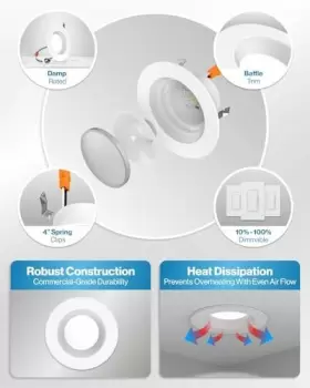 810047884453 SUNCO Pack Retrofit Led Recessed Recess Lighting #2