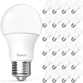 ND-5000K-24PK SUNCO LIGHTING Pack Led Light Base Lamp Bulb