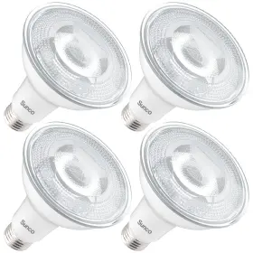 810000071937 SUNCO LIGHTING Pack Dusk Dawn Light Bulbs Flood