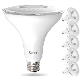 810000072385 SUNCO LIGHTING Pack Led Flood Patio Driveway