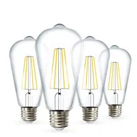 810047880257 SUNCO LIGHTING Pack Led Edison Bulbs