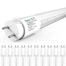 C-5000K-10PK SUNCO LIGHTING Pack Led Bulbs Tube Light Repla