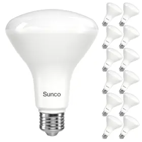 BR30 SUNCO LIGHTING Pack Led Bulbs High Flood Lights