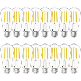 ST58 SUNCO LIGHTING Pack Dusk Dawn Led Edison Bulbs Equiv ST58 SUNCO LIGHTING Pack Dusk Dawn Led Edison Bulbs Equiv
