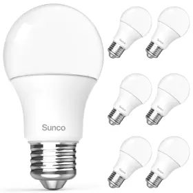 ND-3000K-6PK SUNCO LIGHTING Pack Led Light Bulbs Base Lamp