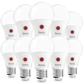 855821008014 SUNCO LIGHTING Pack Dusk Dawn Light Sensing Bulb