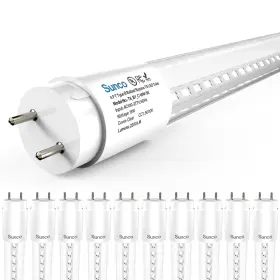 B0163D7CP8 SUNCO LIGHTING Led Tube Light Bulbs Ballast Bypass
