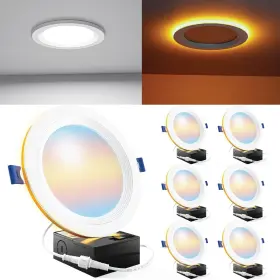 FBF6 SUNCO LIGHTING Pack Led Recessed Recess Light Night