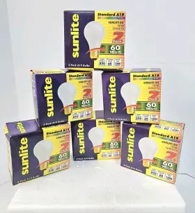 01117 SUNLITE Left Thread Bulbs Hrs