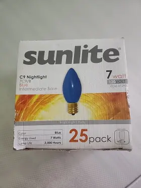 01313 SUNLITE Nightlight Tb Transparent Intermediate Base