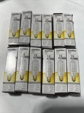 01900-SU SUNLITE Candelabra Screw Base Light Bulb Salt Lamp