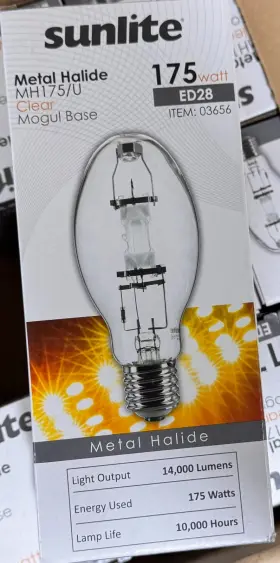 03637-SU SUNLITE Halide Lamp Pulse Start