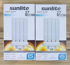 05773 SUNLITE Pack Linear Quad Pin Base Bulb